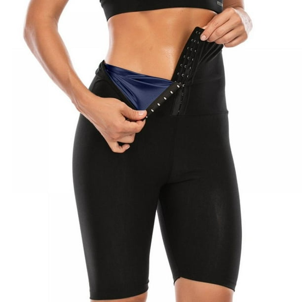 Shapewear High Waisted Short Fship Sauna Sweat Pants Sauna Shorts for Women Trainer Weight Loss Lower Body Shaper Hot Thermo Slimming Workout Leggings